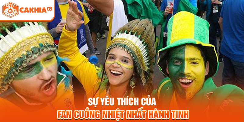 Sự yêu thích của fan cuồng nhiệt nhất hành tinh